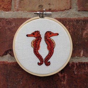 Freehand Machine Embroidery, Embroidery Hoop, Hipster Hoop, Wall Art, Wall Hanging
